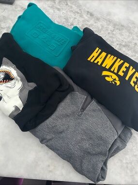 Kids Pull Over Hooded Sweatshirts